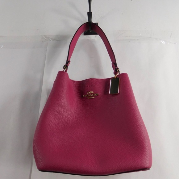 Coach Town Bucket Bag - Bold Pink 91122 - Very Nice - Picture 1 of 3